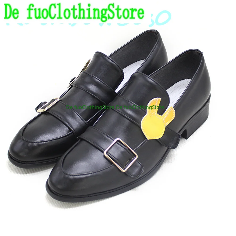 DefuoClothing Hololive EN Hakos Baelz Cosplay Schuhe Stiefel Anime Spiel Rollenspiel Schuhe und Stiefel Halloween Party