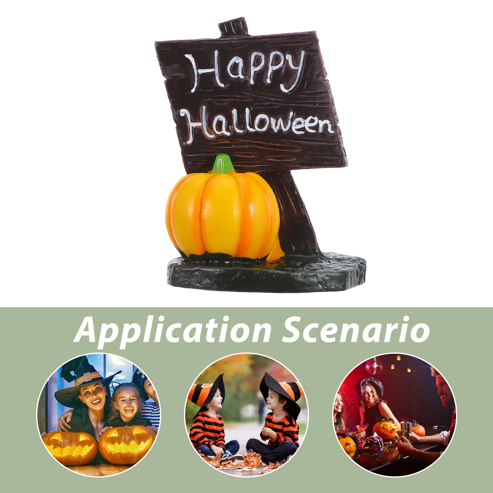 

Resin Ornaments Halloween Mini Figures Small Figurines Aldult Miniature Miniatures