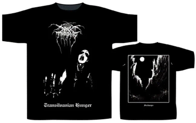 Official Licensed Darkthrone Transilvanian Hunger T Shirt Death Black Metal