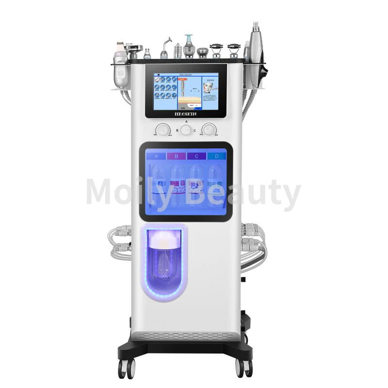 

New 12 In 1 Oxygen Water Dermabrsion Machine Microdermabrasion Hydrodermabrasion Deep Cleaning Face Lifting Remove Blackhead