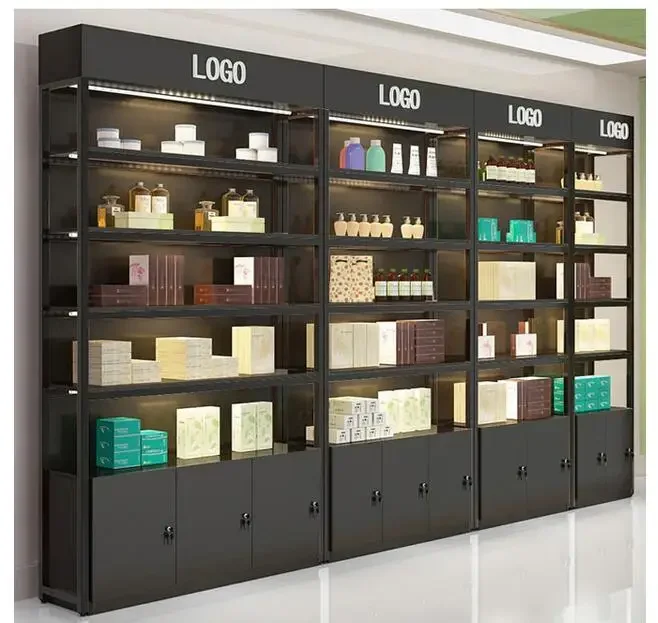 Shelf display shelf Display cabinet Mother and child store container product display shelf commercial multi-layer cosmetics disp