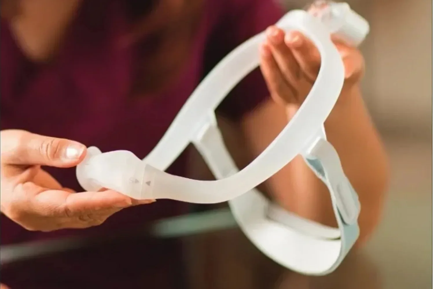 وسادة الأنف العالمية مع وسادة الأنف المسنين المرضى الكبار قناع جهاز التنفس S/M/L/ SW/MW قناع وسادة الأنف مرفق النوم الجيد