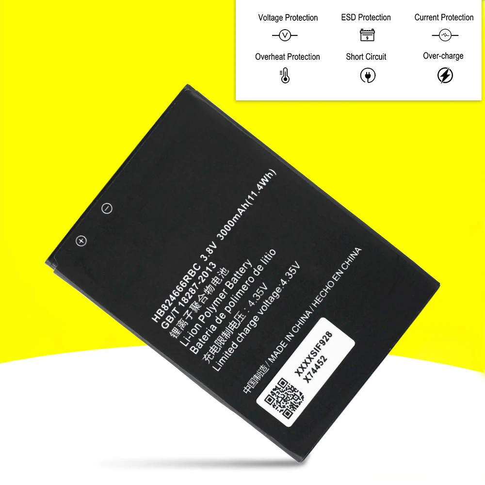 New HB824666RBC 3000mAh Battery For Huawei E5577 E5577Bs-937 Replacement Batteria Phone High Quality With Tracking Number