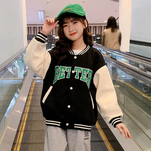Girls bomber sale