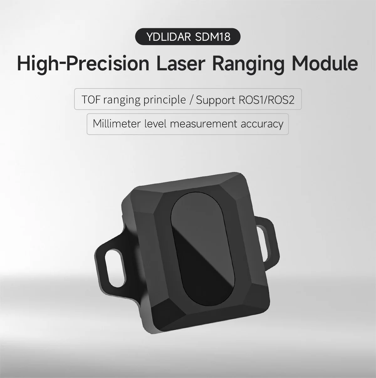 Ydlidar sdm15 hochpräzises Laser-Entfernungs sensor modul mit einer Reichweite von 15m Blends chutz 60Klux für Ros Ros2 Raspberrypi Jetson Roboter – Detail 3