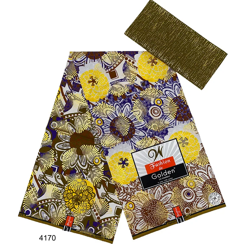 

Wholesale Super Good African Ankara Wax Fabric New 100 Cotton Material Soft Fashion Ring Pattern Tissu Pagne Wholesale