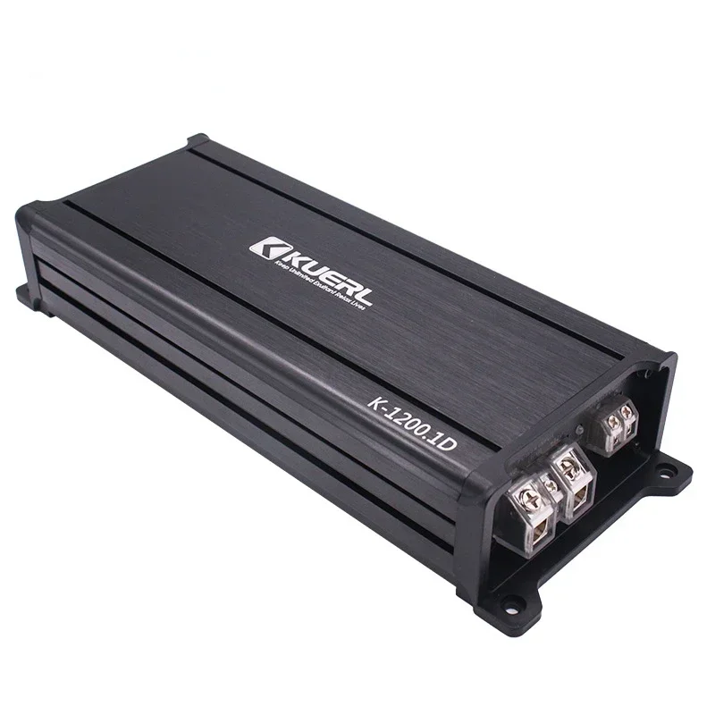 Car Audio Modification 1200W Single Channel Digital D-Class High-Power Car Power Amplifier