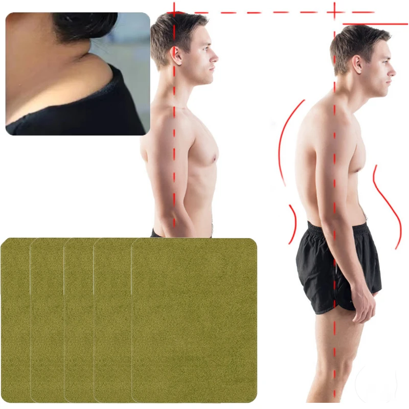10-30PCS Lumbar Vertebra Patch Back Waist Self-heating Paste for Running Yoga Fitness Exercise