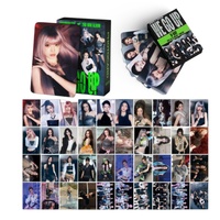 55Pcs/Set Kpop BABY MONSTER New Album Lomo Cards High Quality WE GO UP LIKE THAT Photo Card For Collection Fans Gifts