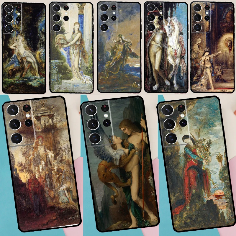Gustave Moreau Case For Samsung Galaxy S26 Ultra S25 S24 S23 S22 S21 S10 Plus S20 FE S25 Ultra Cover Coque