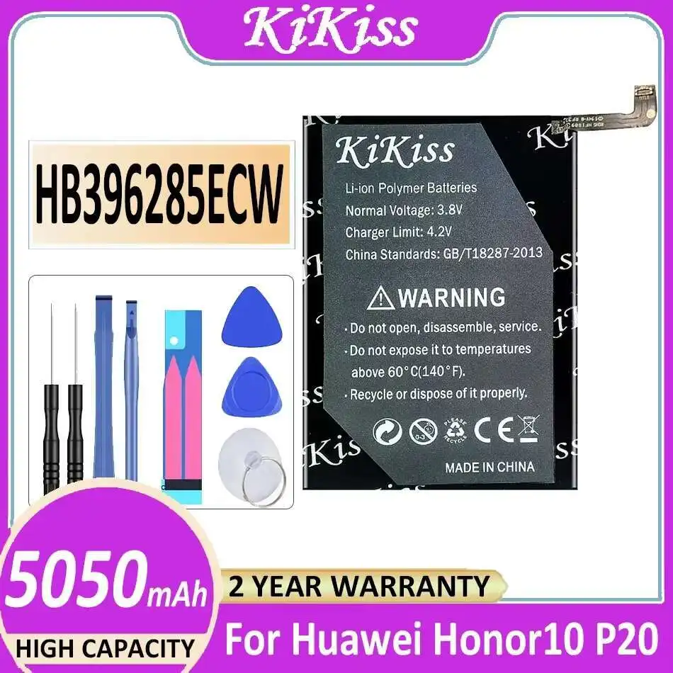 

Battery HB396285ECW 5050Mah For Huawei P20 Honor 10 Lite P Smart 2019 10I 20I Col-AL00 Col-AL10 Col-TL00 Col-TL10 Col-L29