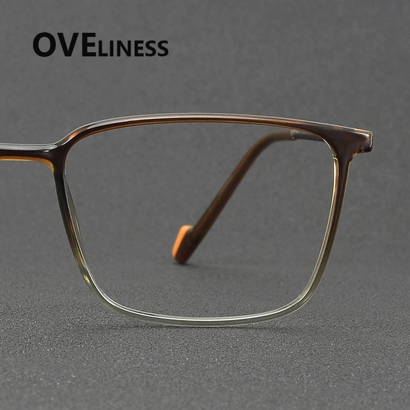 2025 Ultralight Comfortable Men's and Women's Glasses Frame for men Plastic Titanium eyeglasses Frames spectacles full eyewear - Image 3