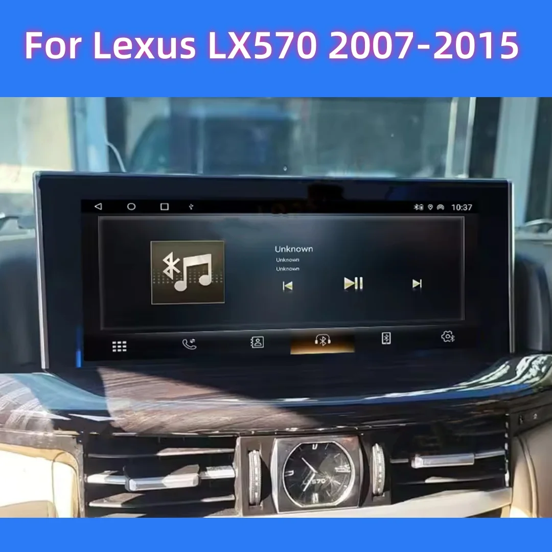 

Android 14 For Lexus LX570 2007-2015 Car Radio GPS Navigation Head Unit Player Multimedia Stereo HD Screen Carplay