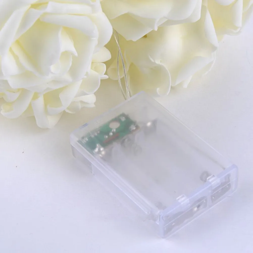 

20 Leds Rose String Lights Operated Waterproof Eco-Friendly for Christmas Wedding Birthday Party Outdoor Indoor