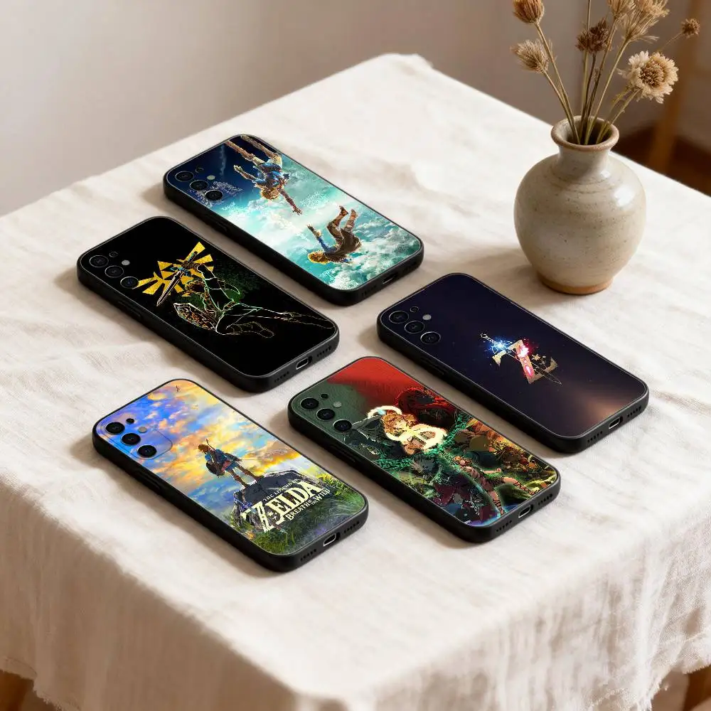 

Game The LegendS Z-ZeldaS phone Case For Samsung S26,25,24,21,22,23,30,20,Ultra,Plus,Fe,Lite Black Soft Cover