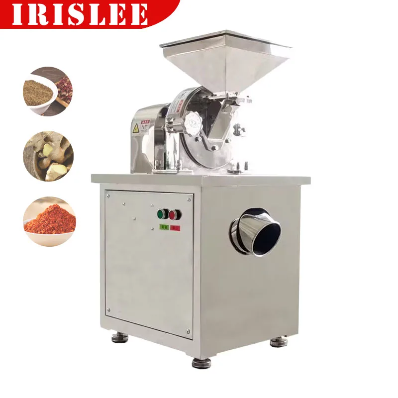 Large Capacity Grinder Machine Pulverizer Flour Powder Mill Machine For Flax Seed Black Pepper Cinnamon Coriander Clove Nutmeg