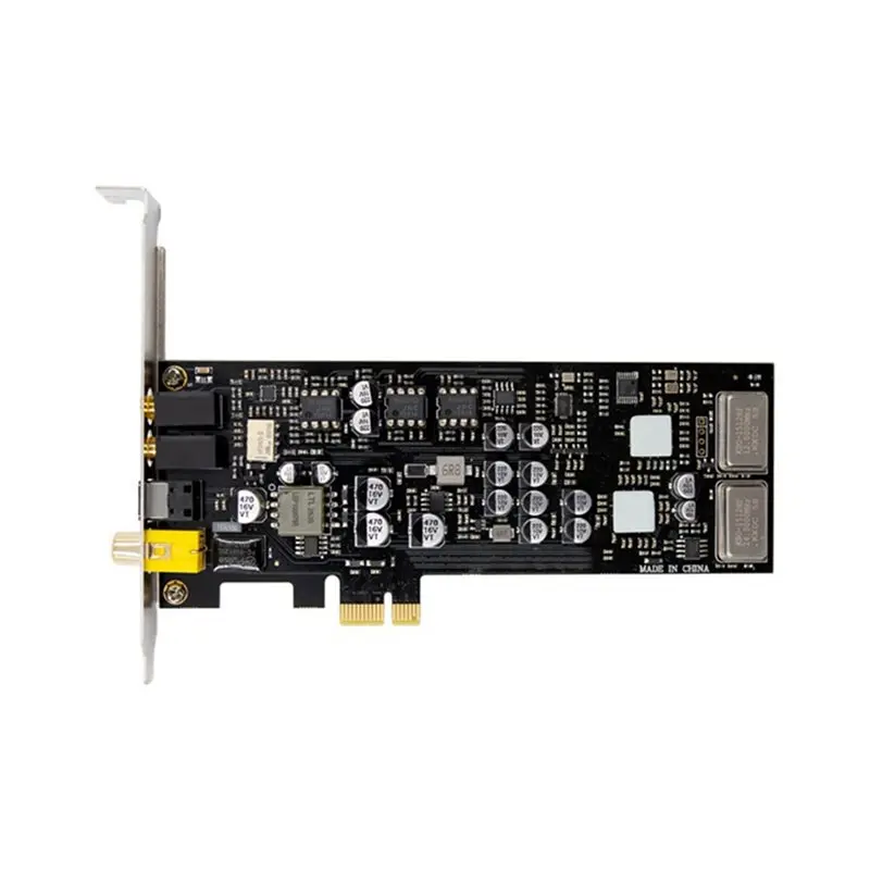 A53M-CM6635 2.1CH ST115 Pcie Sound Card Driver-Free Hifi Digital Audio Fiber Optic Coaxial Sound Card
