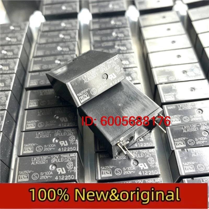 10PCS Brand new original LKS1AF-12V 5A normally open ALKS321 imported relay 12VDC