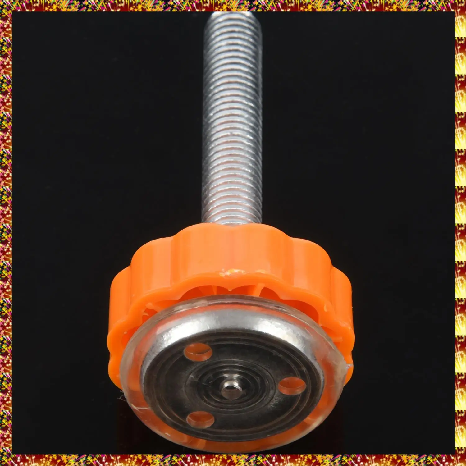 AGOUP 4Pcs Pressure Baby Gate Screw Threaded Spindle Rods Walk Thru Gates Accessory - M10 X 10MM