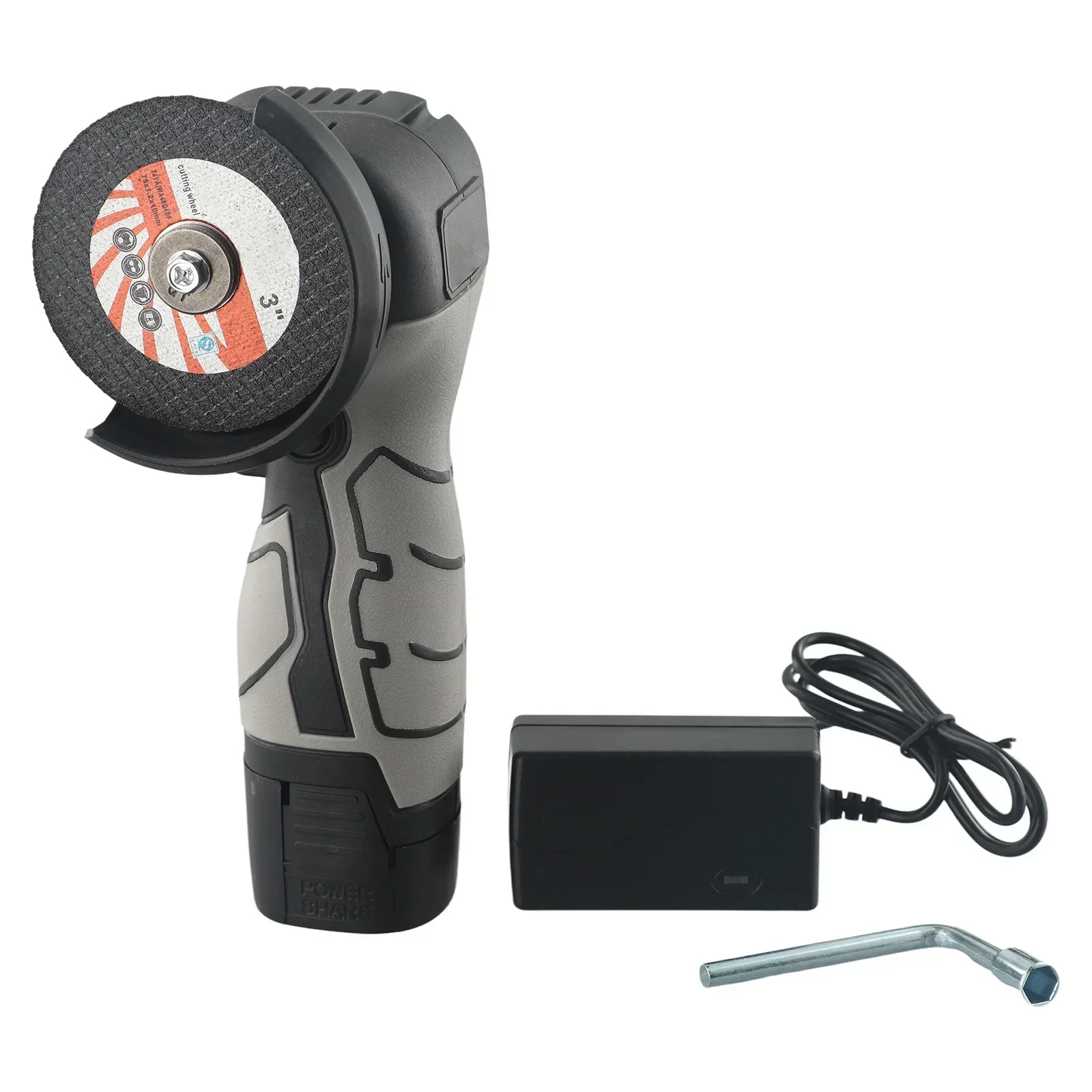 16 8V Brushless Angle Grinder  Cordless Polishing Machine with High Rotational Speed  Low Noise  Ensures Fine Durability