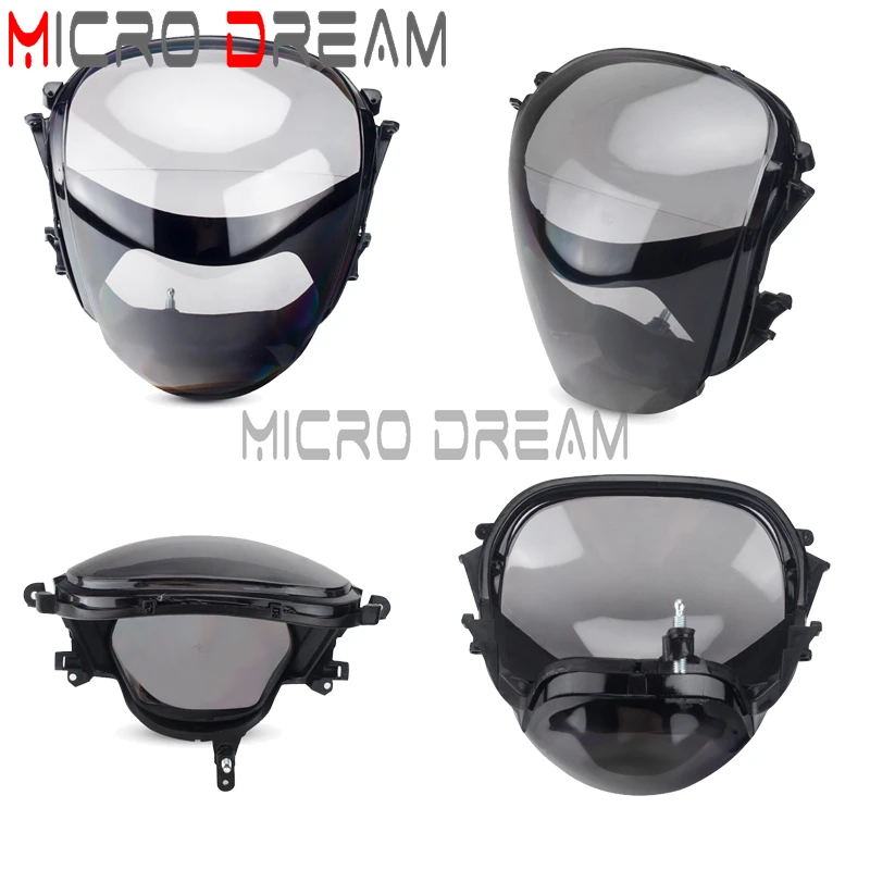 Motorcycle Headlight Glass For Zip 100 98 4T 125  124 50 49 50 2T AC LC SP Scooter Headlamp Speedometer Lens Front Light Glass