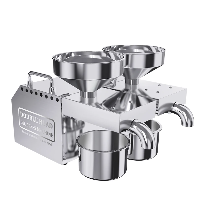 Presse à huile électrique automatique, extracteur d\'huile électrique pour usage domestique et Commercial, graines de tournesol, cacahuètes