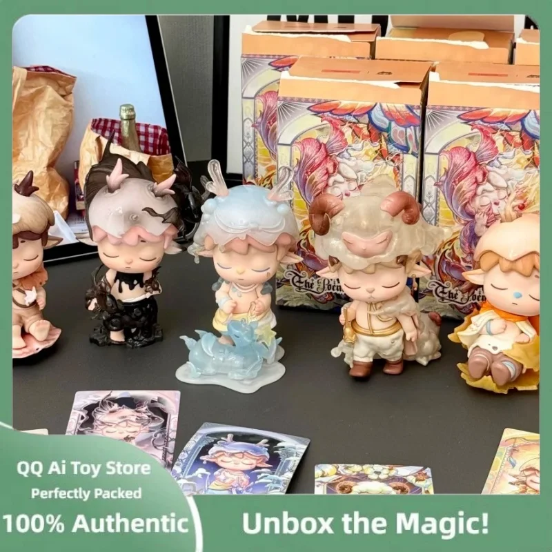 Gorąca Oficjalna Heyone Mimi Seria Poezja Natury Blind Box Zabawka Śliczna Figurka Anime Caixa Caja Niespodzianka Lalka Prezent dla Dziewczynek