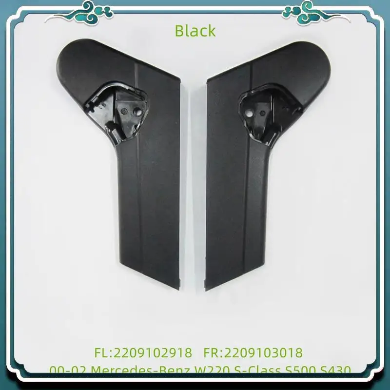 

ABTU-1Pair Car Front Seat Trim Panel Cover For Mercedes-Benz W220 S-Class S500 S430 S600 2000-2002 A2209102918 A2209103018