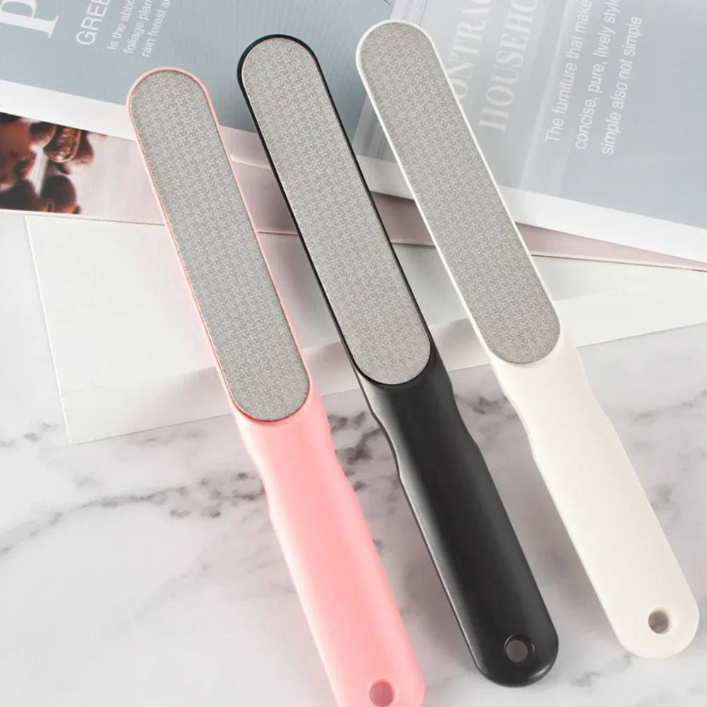 1PC Pediküre Werkzeuge Professionelle Nagel Dateien Rosa & Weiß & Schwarz Griff Nägel Polieren Schleifen Dead Skin Remover maniküre Werkzeuge