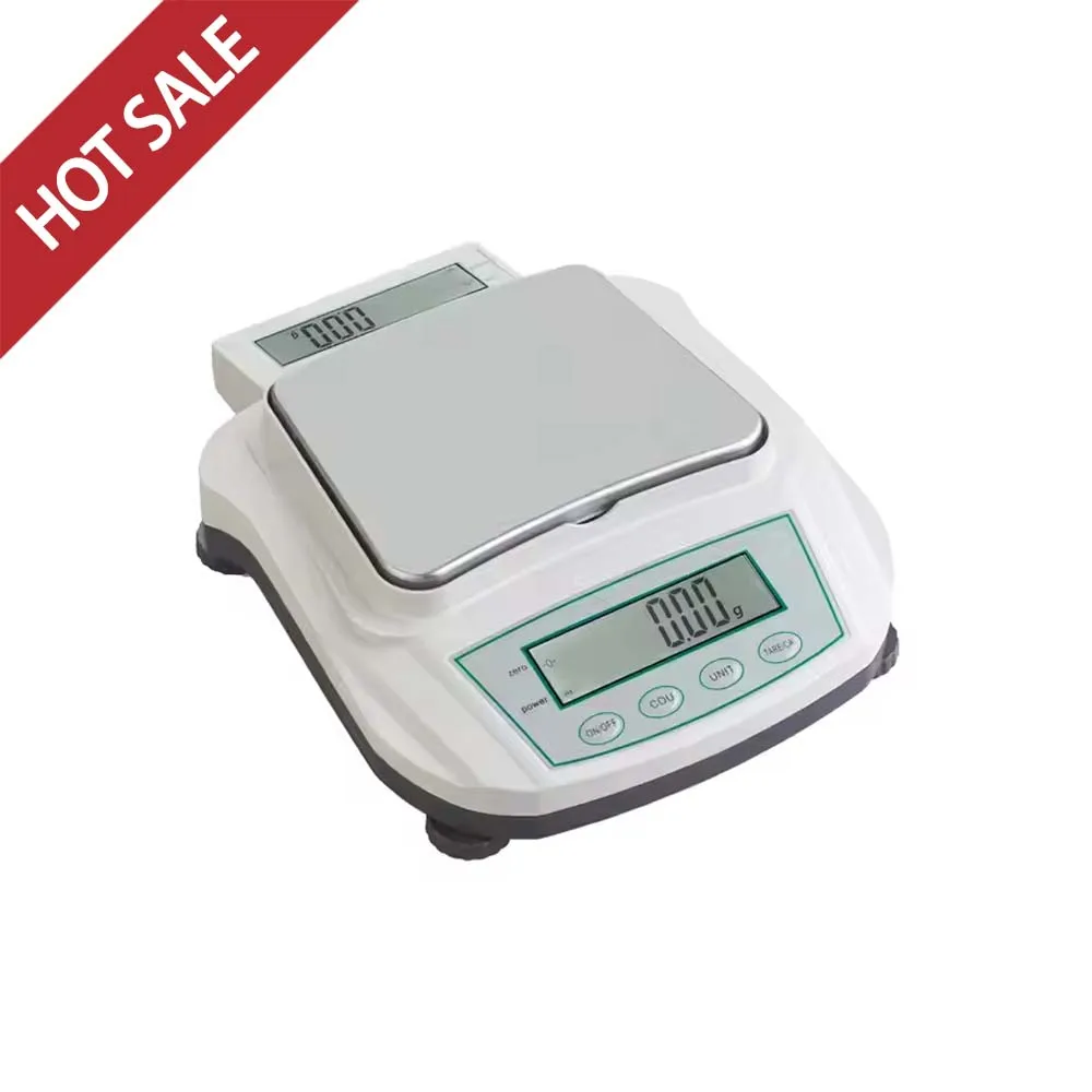 Electronic Balance Weighing Sensor, High-precision Digital Jewelry Scale, Dual Screen Display LCD Screen