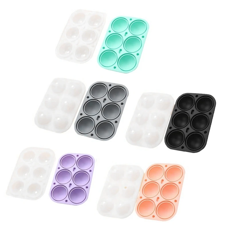 BEAU-5PCS Egg Molds Silicone Egg Bite Molds Jello Egg Molds For Whole Egg Easter Egg Molds Silicone Jello Egg Molds