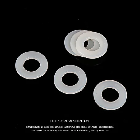 Nylon Plastic Flat Washer Gasket M2