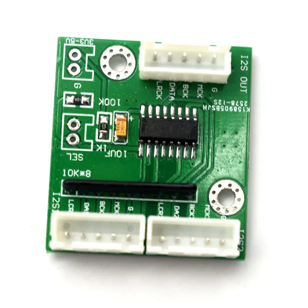 Lusya Hai Kênh Âm Thanh I2S/II Chuyển Mạch Mô Đun Tỷ Lệ Lấy Mẫu Chuyển Đổi Lên Tần Số Module Cho HiFi Khuếch Đại A9-005