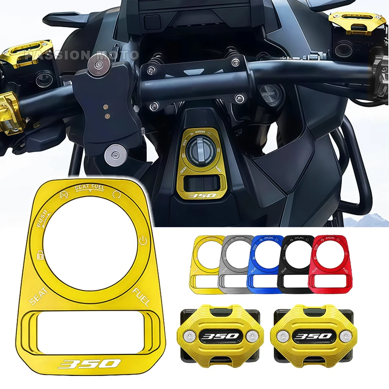 Image of ADV350 Motorrad-Zubehör Zündschlossabdeckung für Honda ADV350 ADV 350 FORZA350 2022-2024 2025 Bremsflüssigkeitsbehälter Ölbehälter