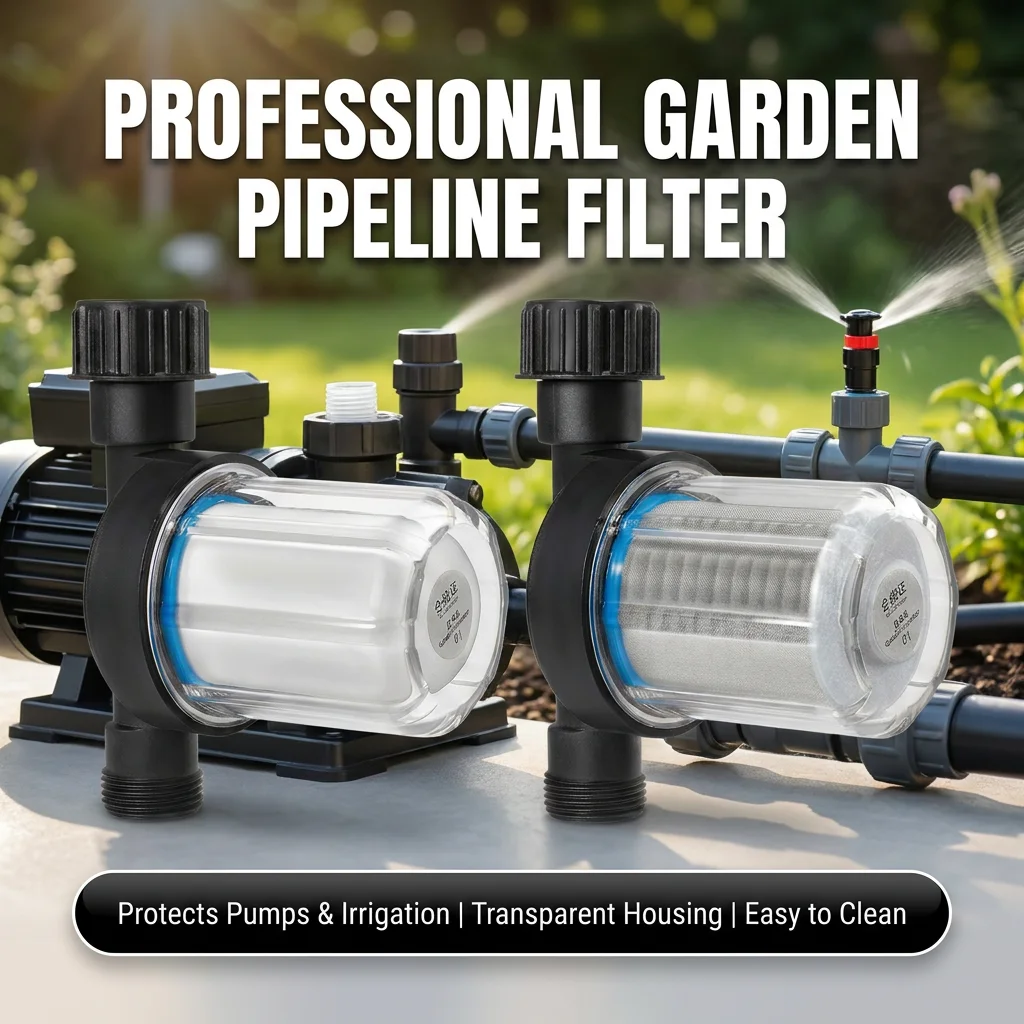 Drip Irrigation System, Ultra-Fine Atomization Filtration, Removable and Washable Ceramic Stainless Steel Filter equipment