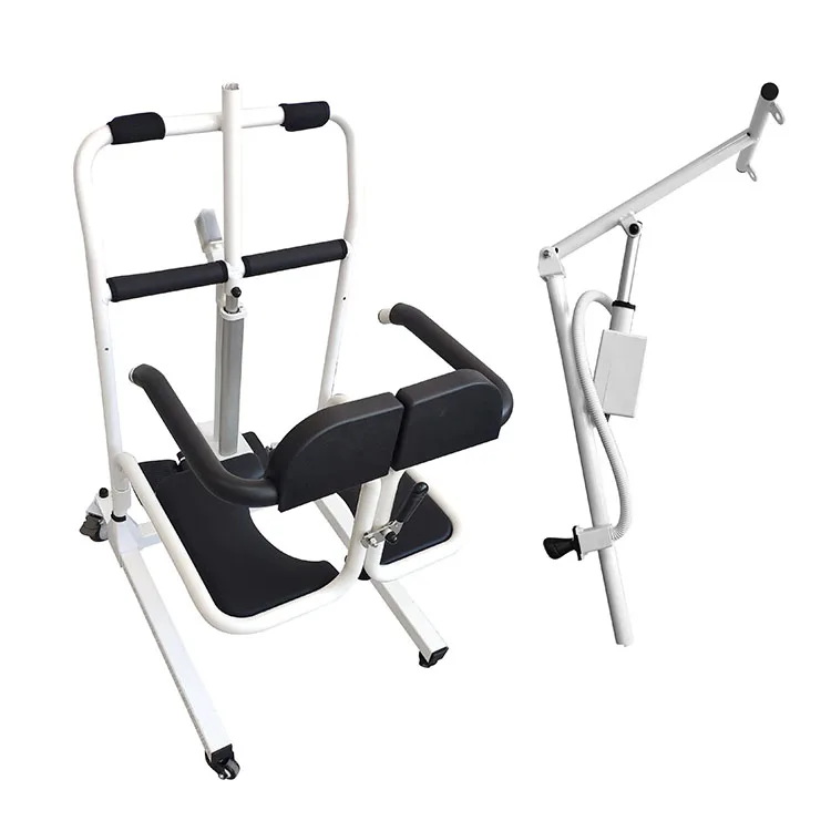 Senyang Medical Portable Electric Wheel Toilet Chair Move Nursing Hydraulic Lift Patient Transfer Commode Chair