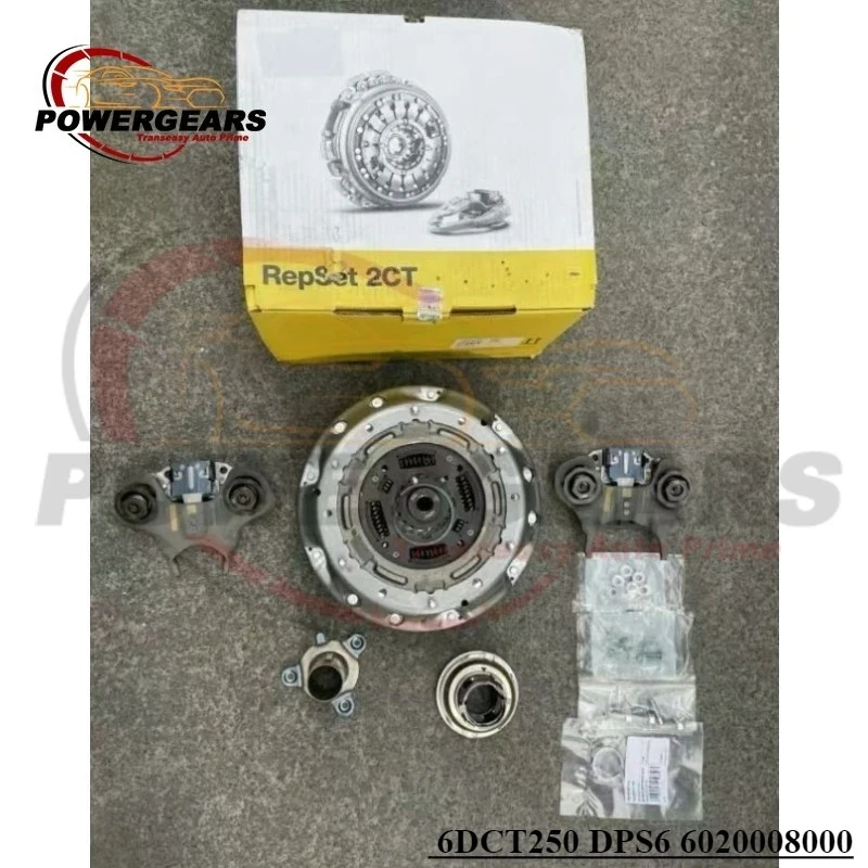 Original New 6DCT250 DPS6 6020008000 Dual Clutch With Fork Suit For FORD FOCUS 1.6L 2.0L 11-18