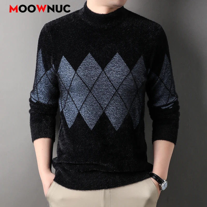 

Autumn Men's Clothing Male Sweater For Men Fashion Pullovers Men's Sweat-shirt Knit Casual Hombre Warm Solid Spring Streetwear