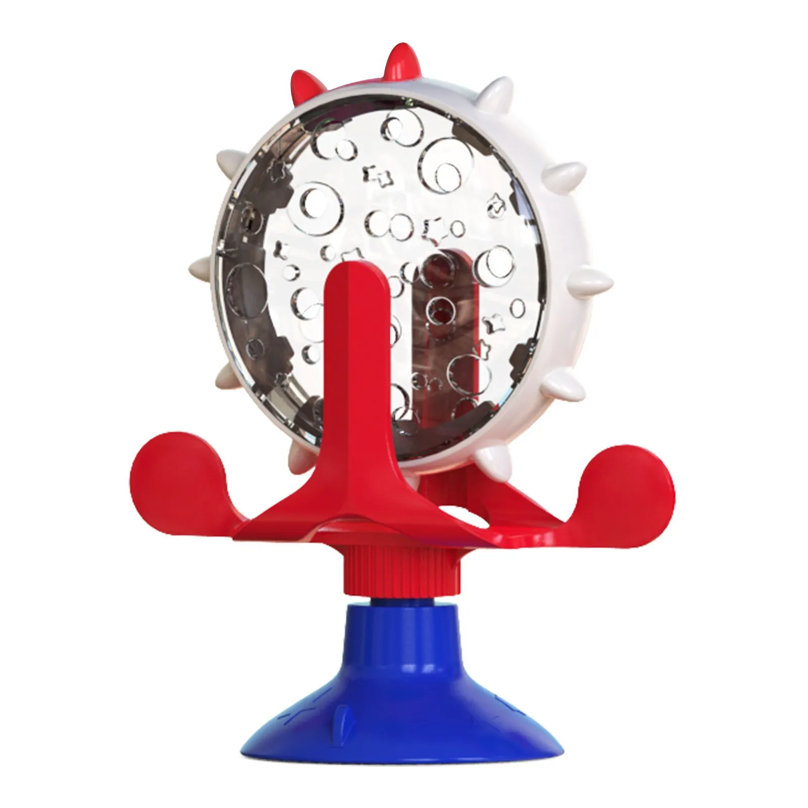 New Explosion Tease Cat Turntable Dog Educational Toy Leak Slow Food Suction Cup Interactive Training Fun Pet Supplies