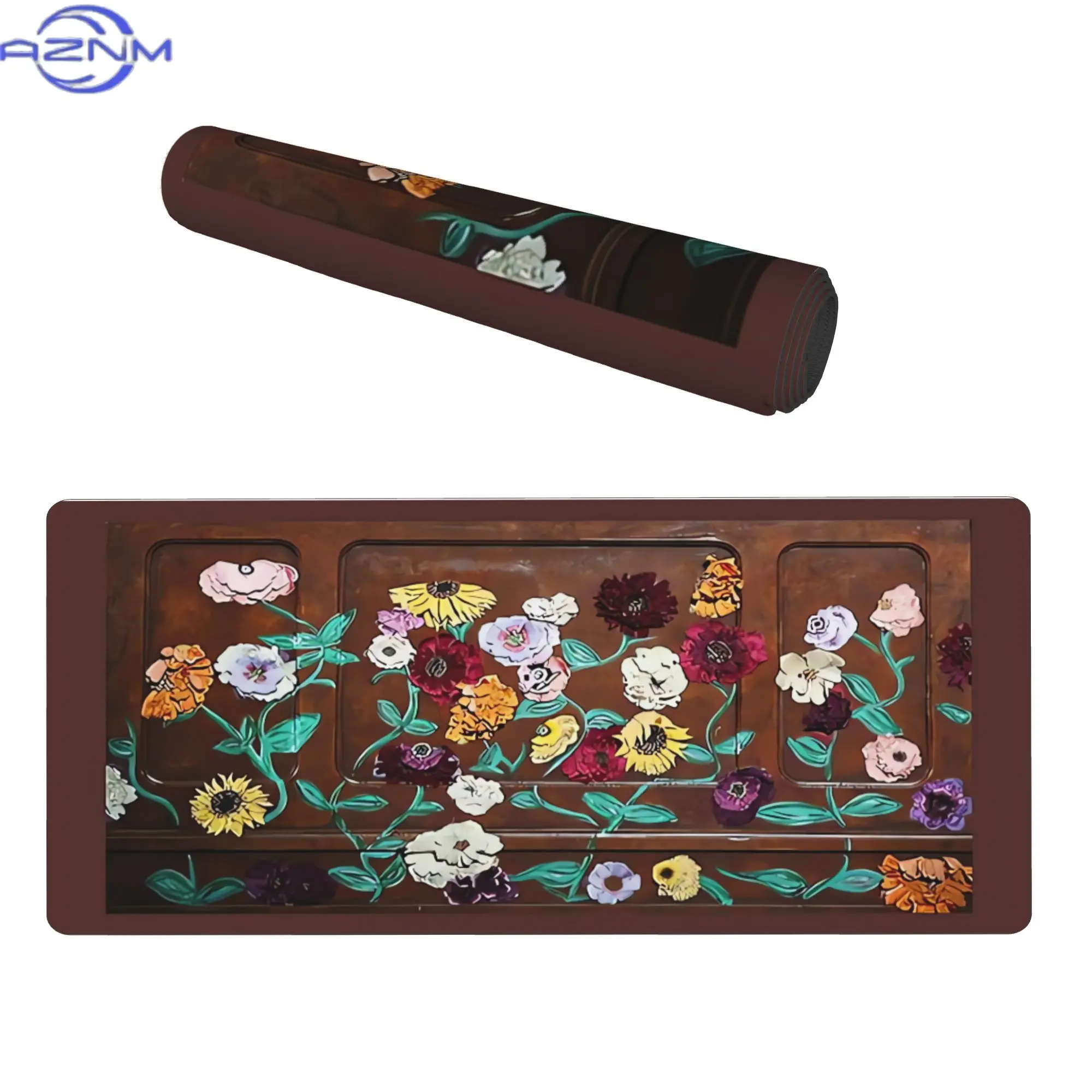 Ts Eras Tour Piano Flower Background Desk Mats Aesthetic Desk Mat for Writers or Bloggers Create a Cozy and Inspiring Writing No