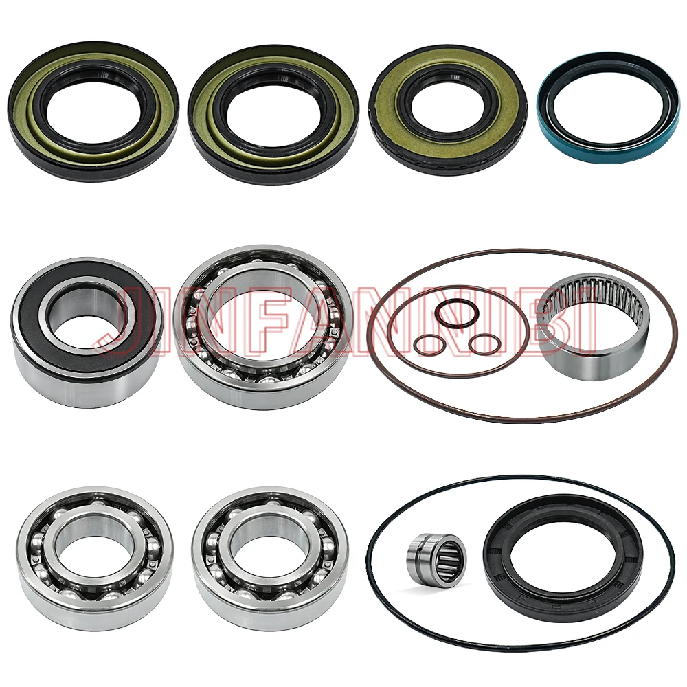 Rear Axle Bearings Seals O-Rings Kit Set for Suzuki Quadsport Z250 LTZ250 04-09