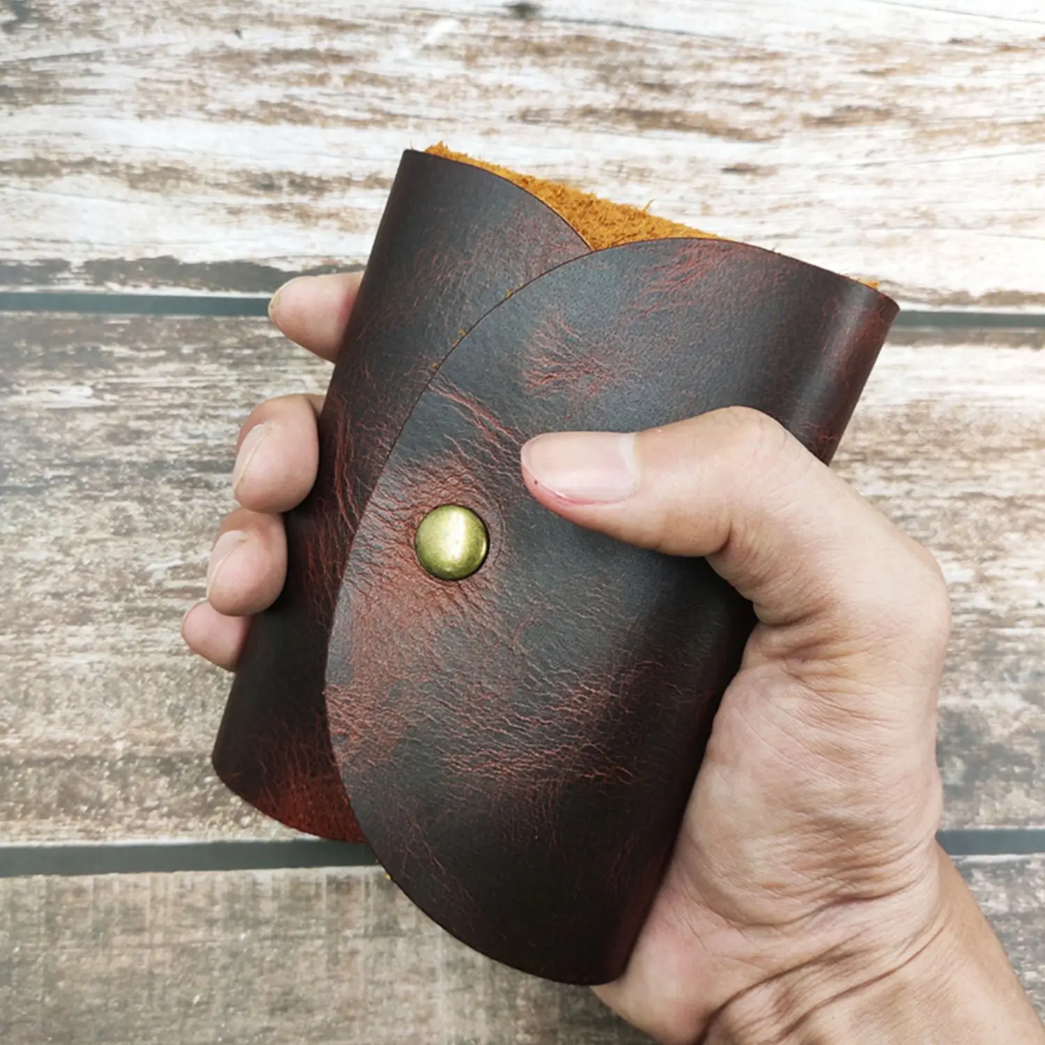 Leather Razor Protective Safety Case/Shaving Travel Pouch Handmade,for Father 'S Gifts