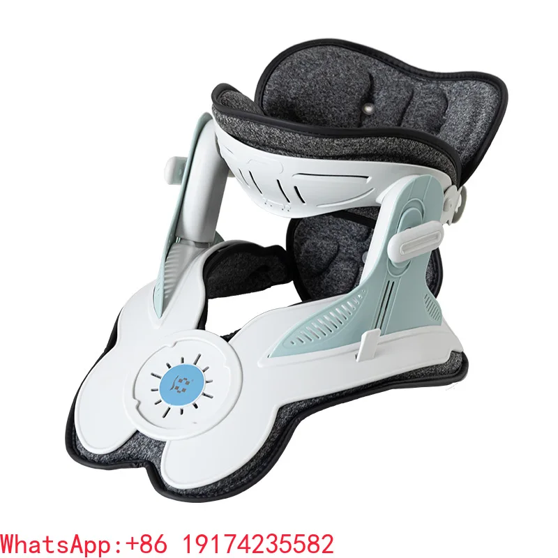 

Factory Price Neck Cervical Shoulder Chiropractic Relaxer Support Traction Comfortable Massage Pillow for Relaxation