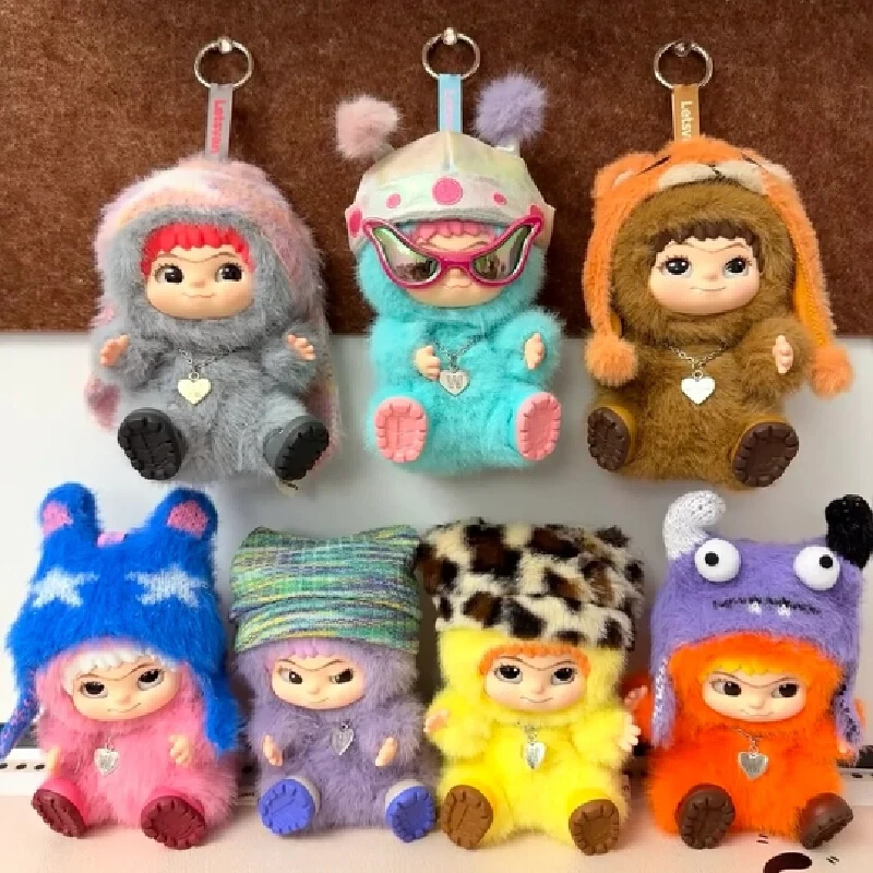 

Genuine Wakuku Maomao Trend Party Series Plush Blind Box Cute Wakuku Desktop Ornament Bedroom Doll Girl Surprise Gift Blind Box