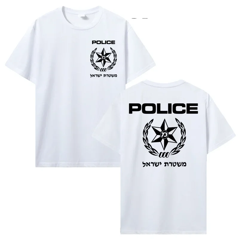 New Tees Fashion Men\'S High Quality Tops Hipster Tees Custom T Shirts Sheriff Security Staff Defence Force Men\'S T Shirts