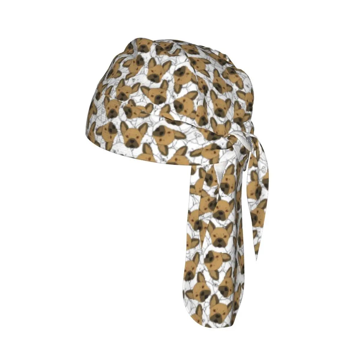 

Quick-drying Cycling Cap Breathable Wicking Bandana Cute Brown Bulldog Outdoor Running Hiking Bicycle Headwear
