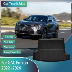 Car Trunk Mats For Trumpchi GAC Emkoo 2022 2023 2024 2025 2026 Waterproof Storage Pads Anti-scratch Protection Carro Accessories