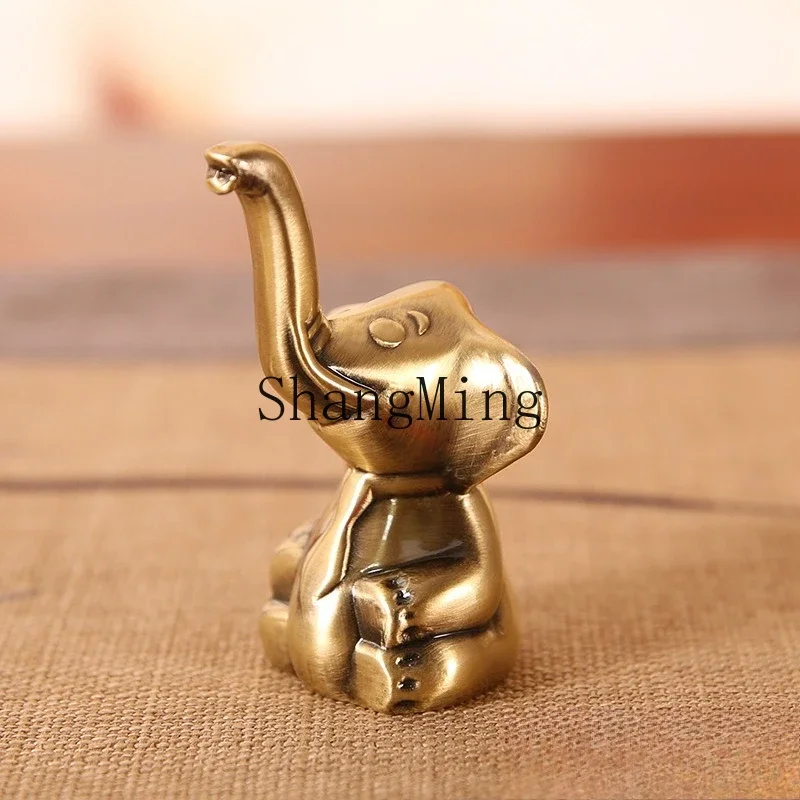 

CLL meson seat ring seat small animal Baijiu fox elephant small donkey deer swan unicorn birthday gift desktop