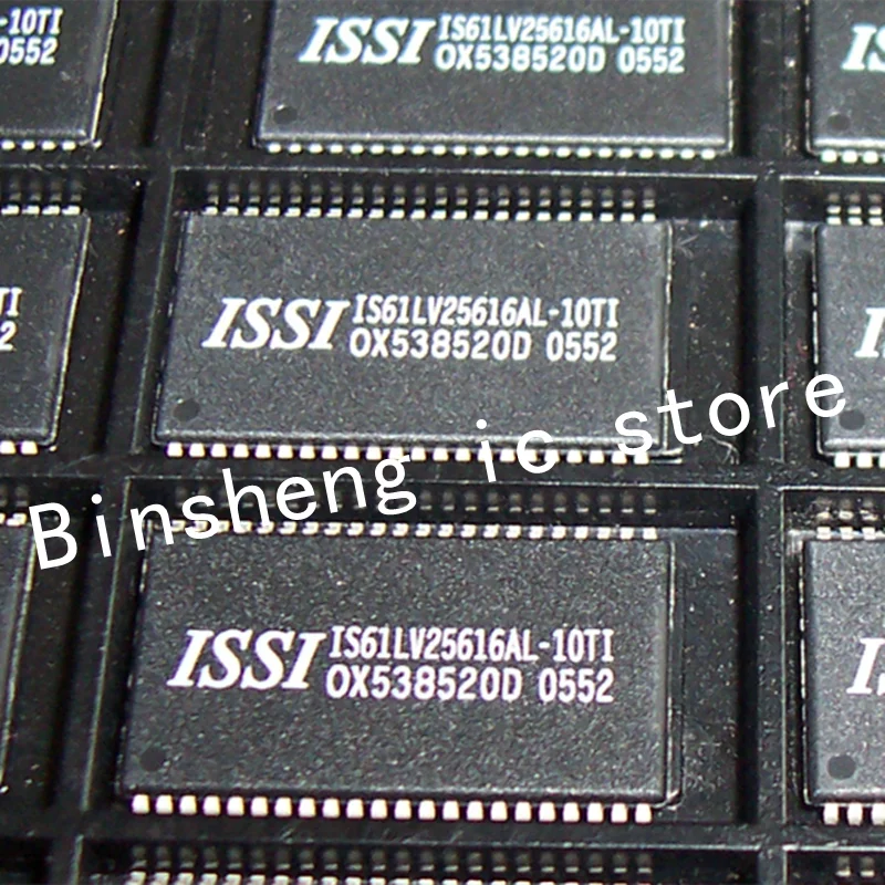 10pcs/lot  IS61LV25616AL-10TLI    IS61LV25616AL-10TL   IS61LV25616-12T   IS61LV25616-10T