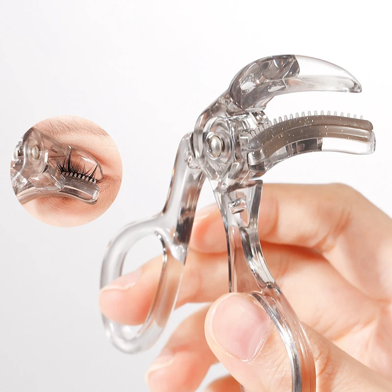 Bigoudi de cils à grand angle à dents, peigne à friser naturel, ensemble longue durée, recourbe-cils tournesol, cosmétique, outil de beauté des yeux